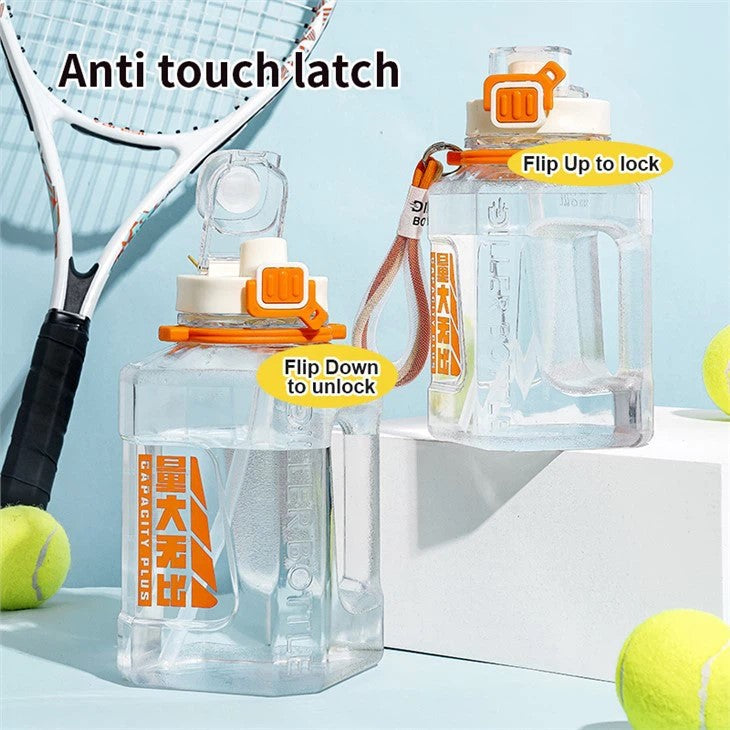 Large Capacity Square Water Bottle