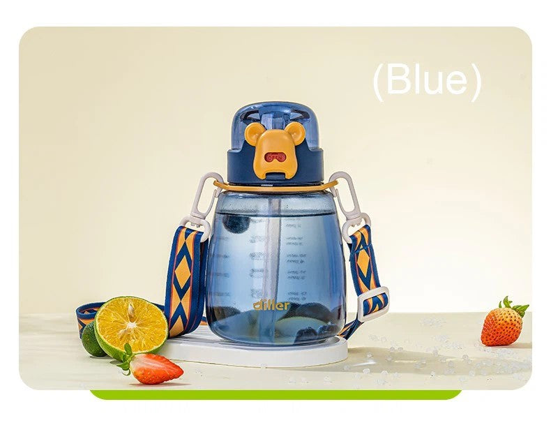Tritan BPA-Free Cute Big Belly Water Bottle
