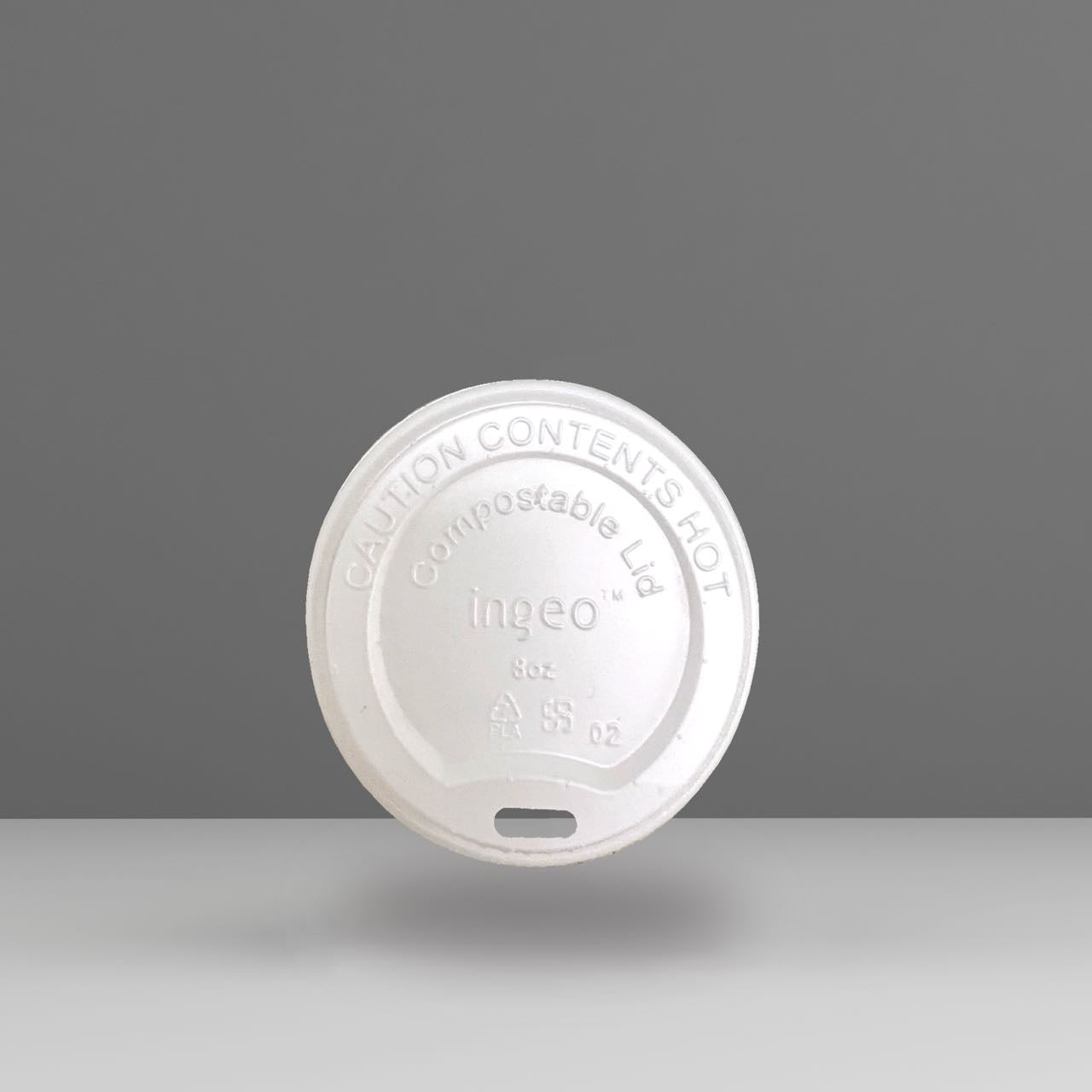 8oz PLA Kraft Paper Cup + Lid